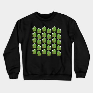 Kermit The Frog pattern Crewneck Sweatshirt